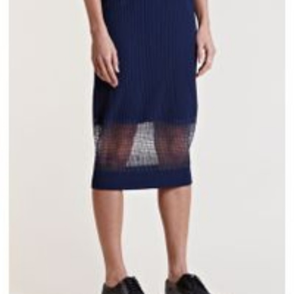 Lucas Nascimento Dresses & Skirts - Lucas Nascimento SS13 sheer knit skirt